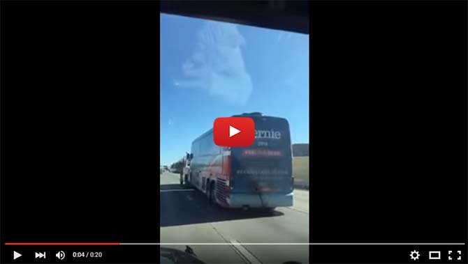 Bernie Sanders Bus Breaks Down - The Dollar Vigilante 2
