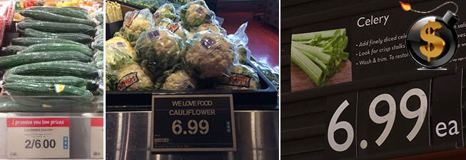 Canada cucumber celery cauliflower price inflation - The Dollar Vigilante