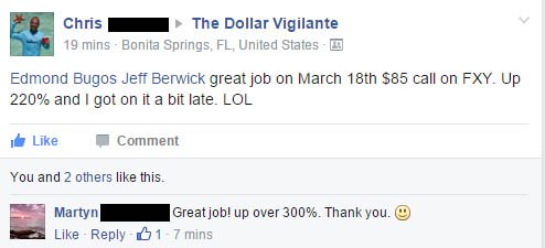 Facebook - The Dollar Vigilante