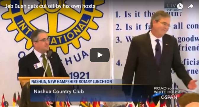Jeb Bush Gets Cut Off - The Dollar Vigilante