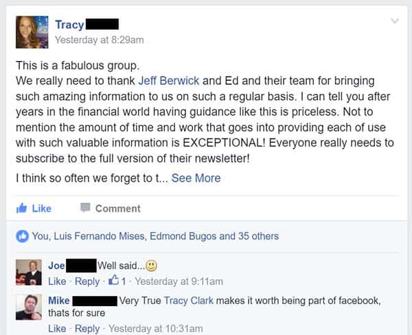 Testimonials 5 - The Dollar Vigilante