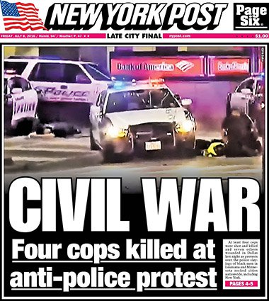 Civil War - The New York Post - The Dollar Vigilante
